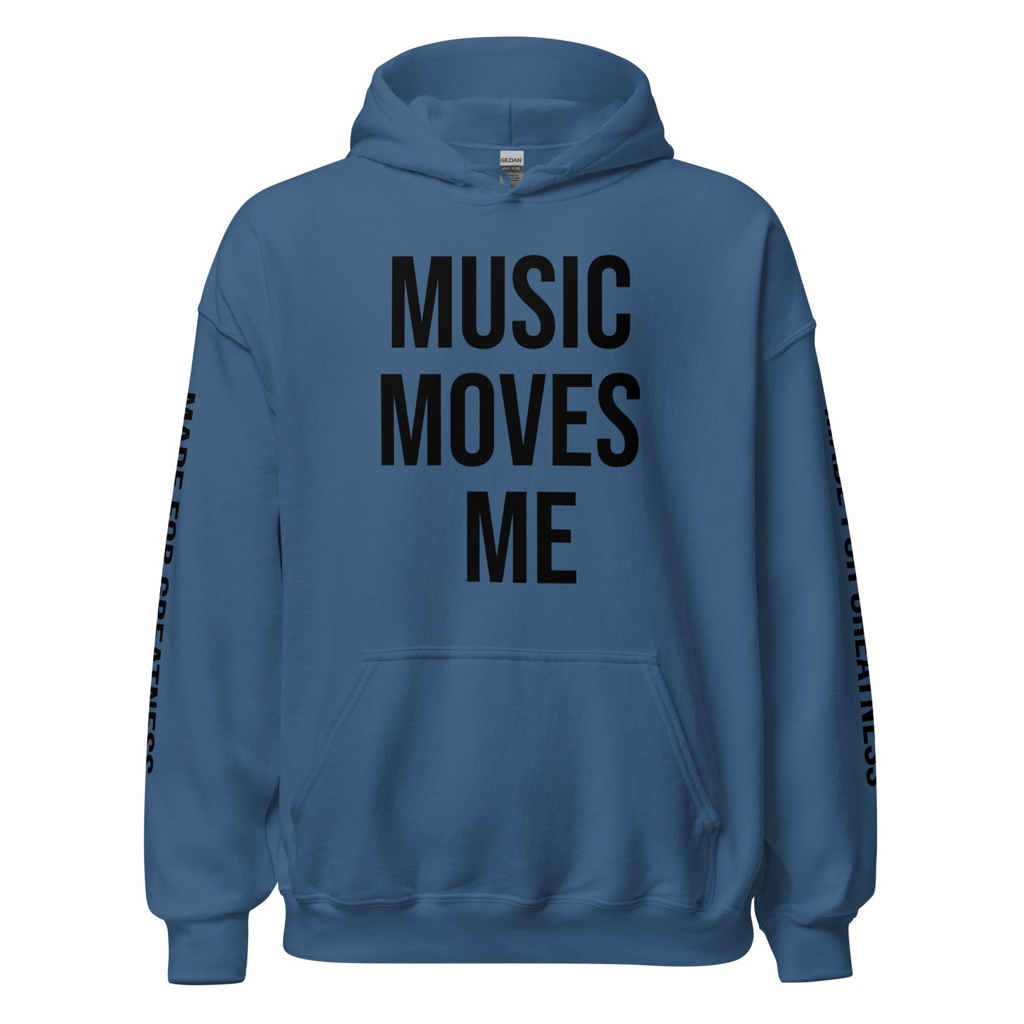 MUSIC MOVES ME BL Hoodie