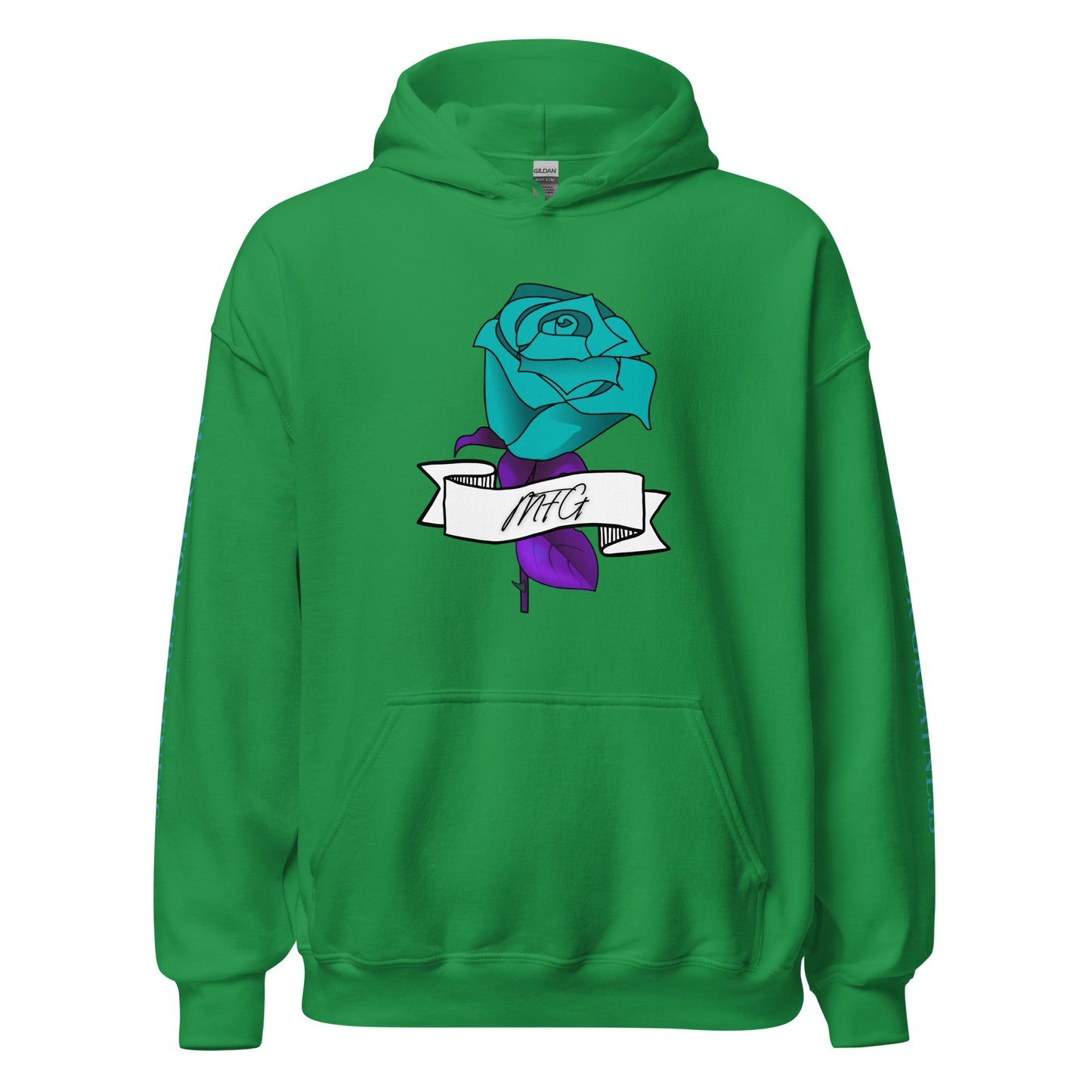 MFG Rose purple Hoodie