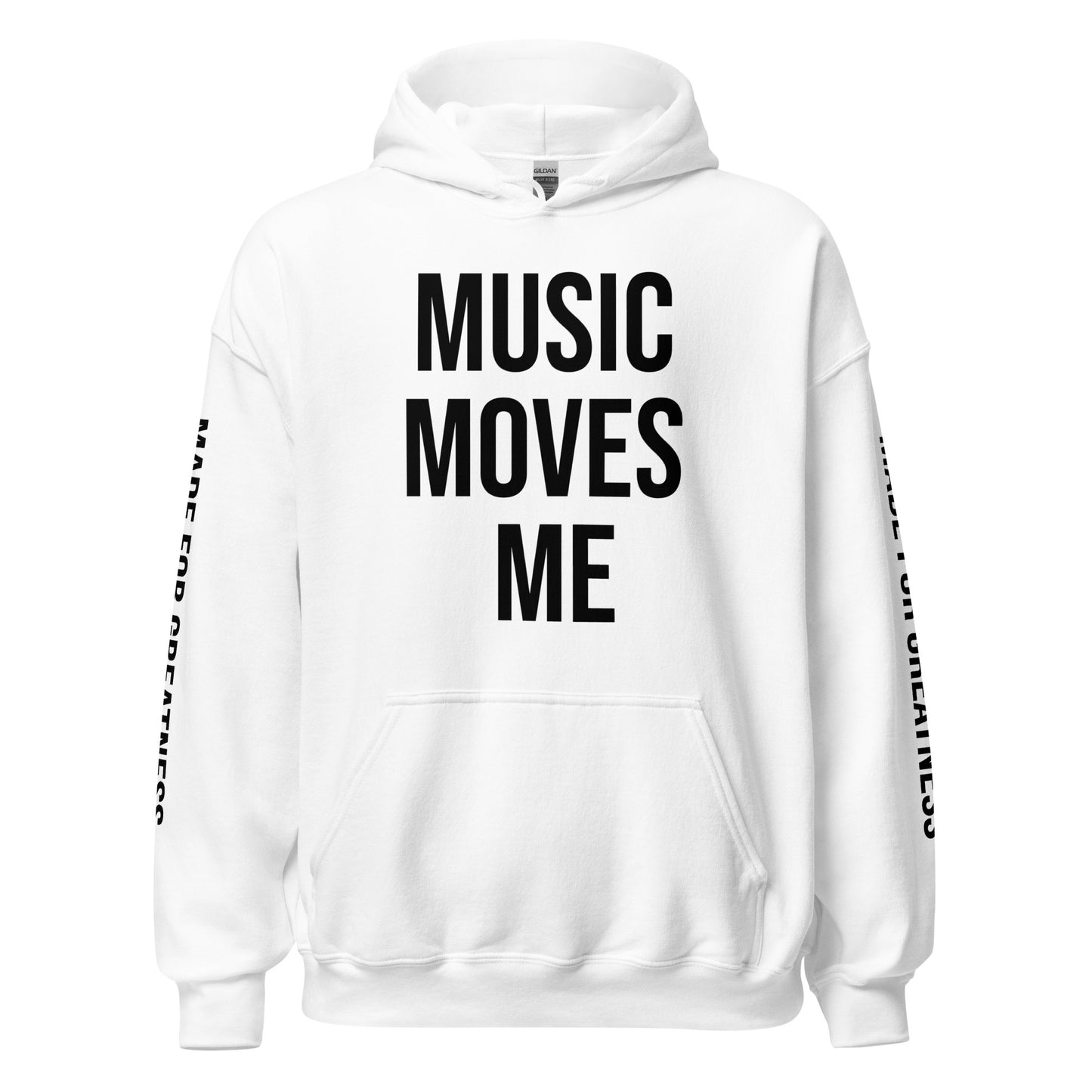 MUSIC MOVES ME BL Hoodie