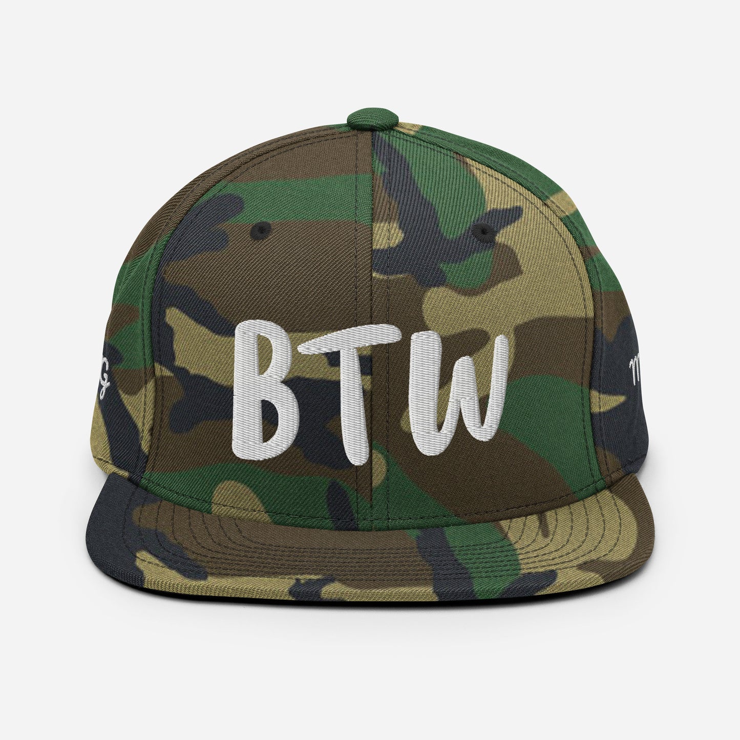 BTW Snapback Hat