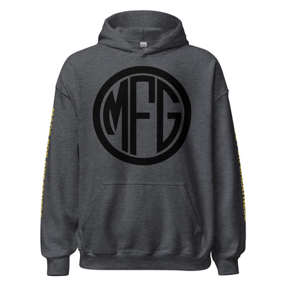 Black MFG Logo Hoodie