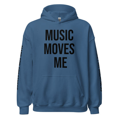 MUSIC MOVES ME BL Hoodie
