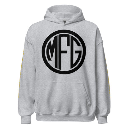 Black MFG Logo Hoodie