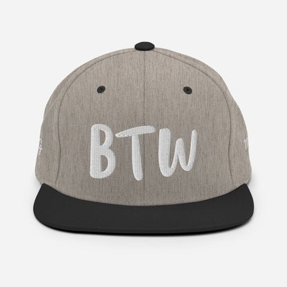 BTW Snapback Hat