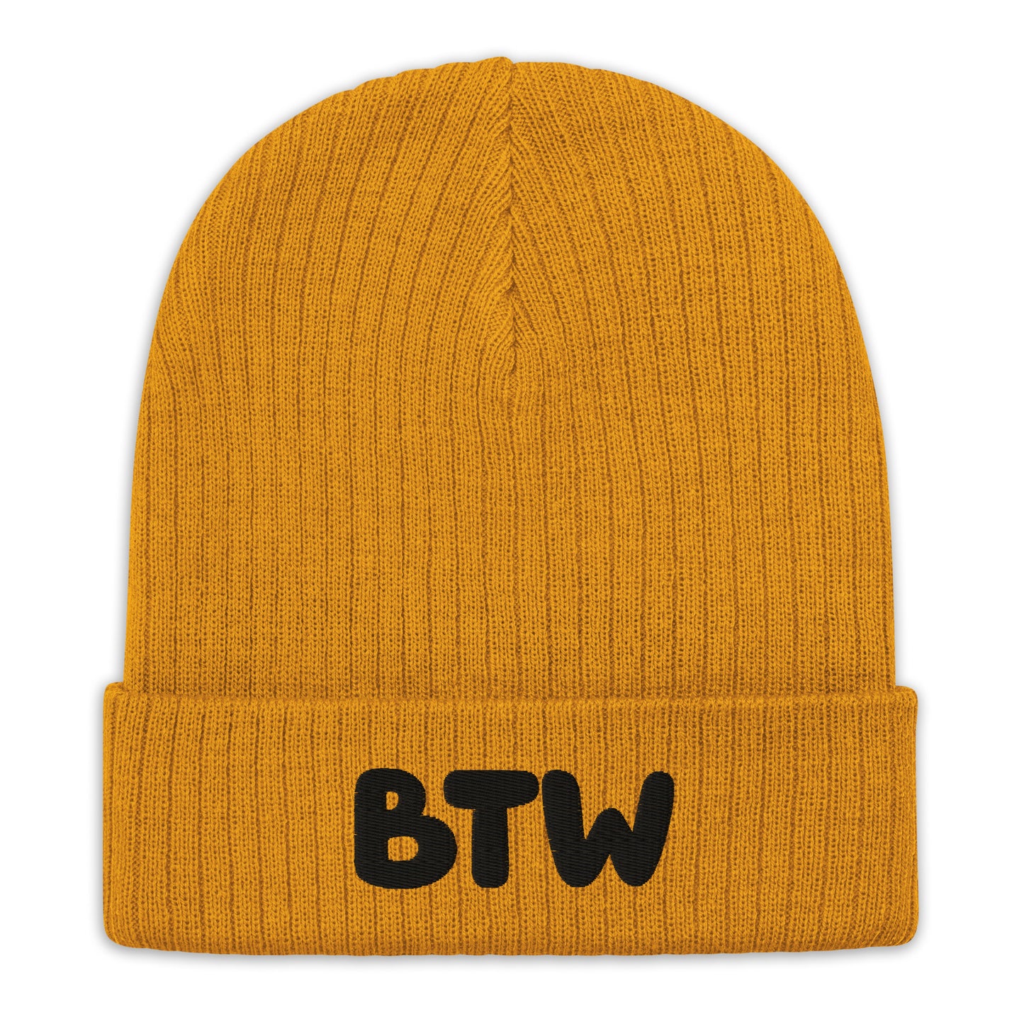 BL BTW Ribbed knit beanie